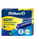 Boite de 6 cartouches P6 Pelikan bleue 